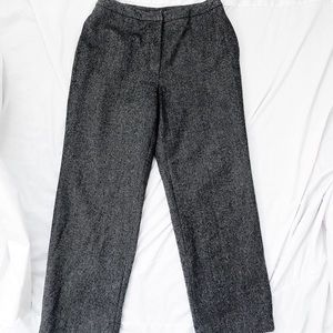 Talbots Multi Gray 100% Wool Pants
